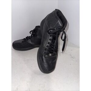 FUBU Shoes Mens 13 Black Knight Basketball High Top Lace Up